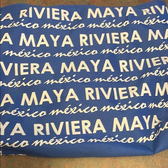 Riviera Blue Tote Bag - Picture 2 of 3